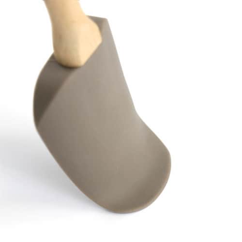 Martha Stewart Gray Mini Silicone Spoonula Perspective: left
