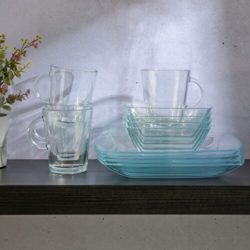 Mainstays 16-Piece Drinkware Glass Set