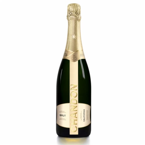 Chandon California Brut Sparkling Wine Perspective: left