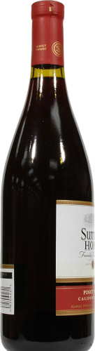 Sutter Home Pinot Noir Perspective: left