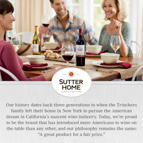 Sutter Home® Red Blend Red Wine Perspective: left