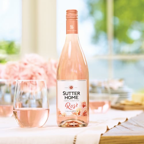 Sutter Home® Rose Wine Perspective: left
