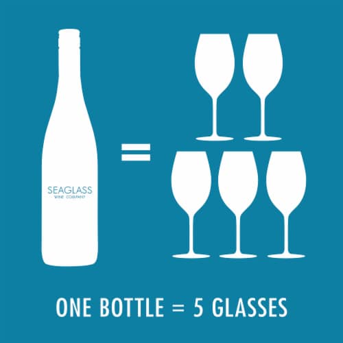 SEAGLASS Riesling White Wine Perspective: left