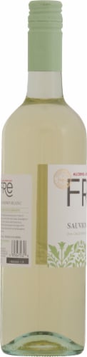 Fre Sauvignon Blanc Alcohol-Removed California White Wine Perspective: left