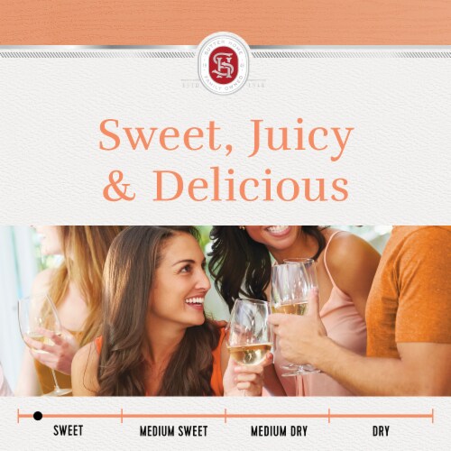 Sutter Home Moscato California White Wine 4 bottles/ 187 ml Perspective: left