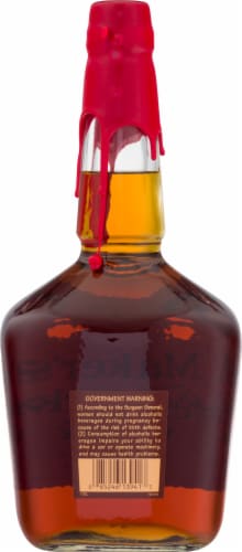 Maker's Mark Kentucky Straight Bourbon Whisky Perspective: left