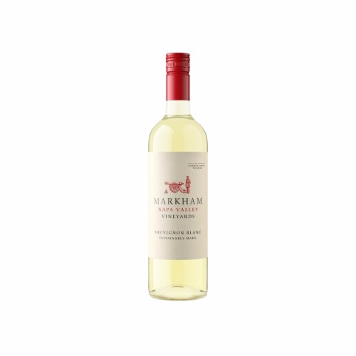 Markham Vineyards Sauvignon Blanc California White Wine Perspective: left