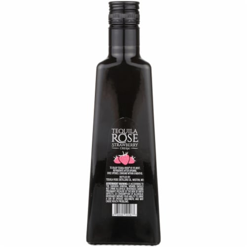 Tequila Rose Strawberry Cream Liqueur Perspective: left