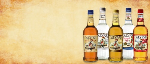 Calypso Spiced Rum Perspective: left