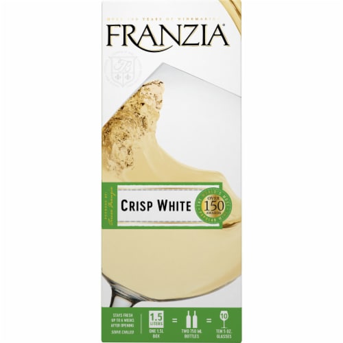 Franzia House Favorites Crisp White Blend Wine Box Perspective: left