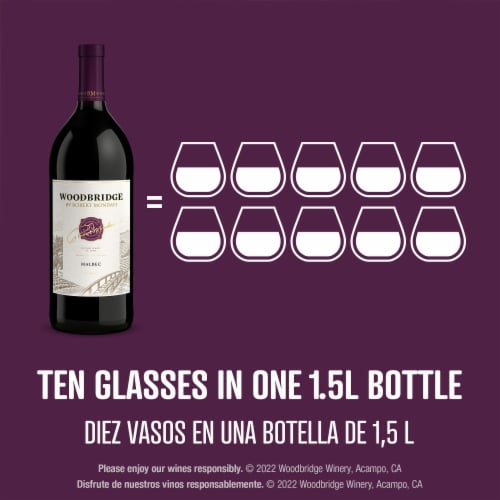 Woodbridge® by Robert Mondavi Malbec Red Wine Perspective: left