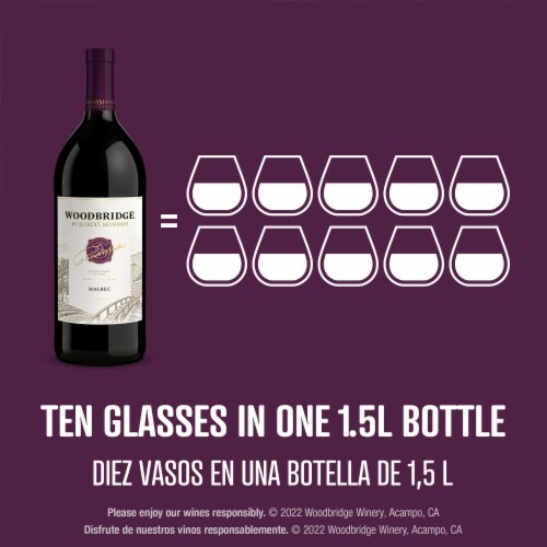 Woodbridge® by Robert Mondavi Malbec Red Wine Perspective: left