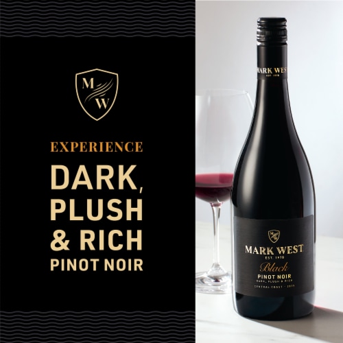 Mark West® Black Pinot Noir California Red Wine Perspective: left