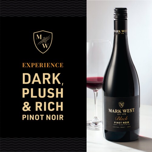 Mark West® Black Pinot Noir California Red Wine Perspective: left