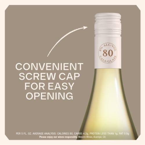 Meiomi Chardonnay White Wine Perspective: left