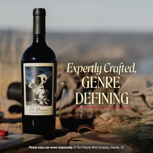 The Prisoner Napa Valley Cabernet Sauvignon Red Wine Perspective: left