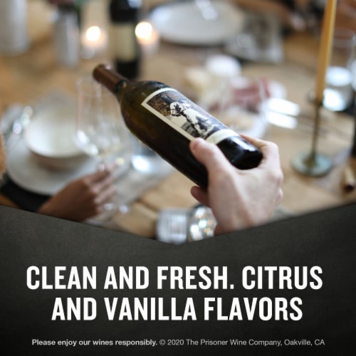 The Prisoner Wine Company Blindfold White Blend White Wine Perspective: left
