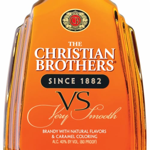 Christian Brothers Vs Grape Brandy Perspective: left
