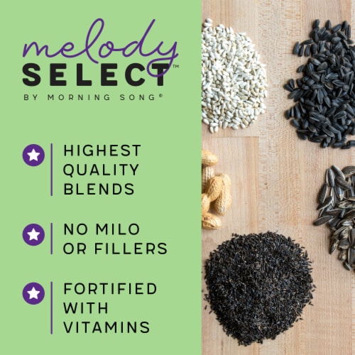 Morning Song® Melody Select™ Ultimate Finch Bird Food Perspective: left