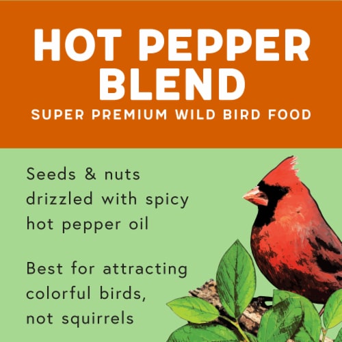 Morning Song® Melody Select™ Hot Pepper Blend Bird Food Perspective: left