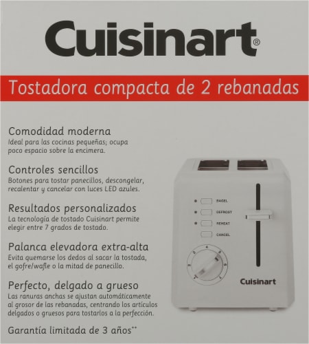 Cuisinart CPT-122 2-Slice Toaster - White