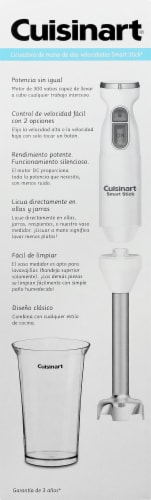 Cuisinart 2-Speed Hand Blender - White Perspective: left