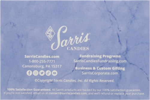 Sarris Candies Salted Pretzel Meltaway Egg Perspective: left