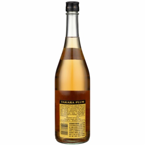 Takara Premium Plum California Wine Perspective: left