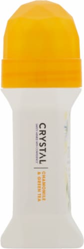 Crystal™ Essence Chamomile & Green Tea Roll-On Deodorant Perspective: left