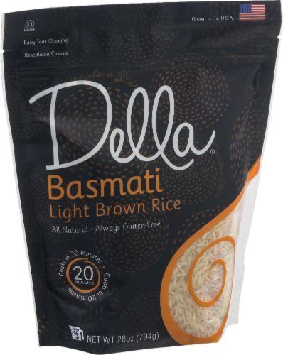 Della Basmati Light Brown Rice Perspective: left