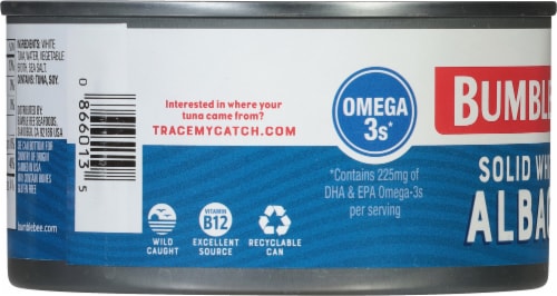 Bumble Bee® Solid White Albacore Tuna in Water Perspective: left