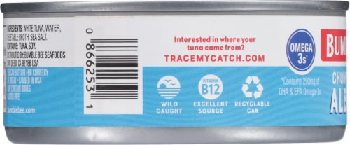 Bumble Bee® Chunk White Albacore Tuna in Water Perspective: left