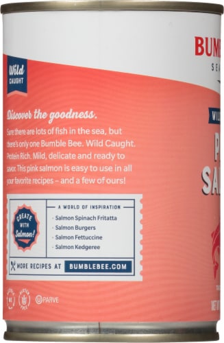 Bumble Bee® Wild Caught Pink Salmon Perspective: left