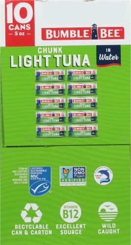 Bumble Bee® Chunk Light Tuna Perspective: left