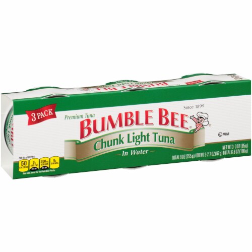 Bumble Bee® Chunk Light Tuna in Water Perspective: left