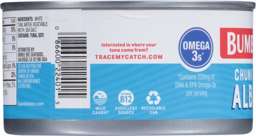 Bumble Bee® Chunk White Albacore Tuna in Water Perspective: left