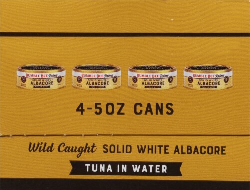 Bumble Bee Prime™ Solid White Albacore Tuna In Water Perspective: left
