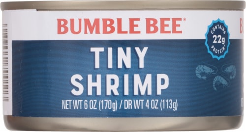 Bumble Bee® Tiny Shrimp Perspective: left