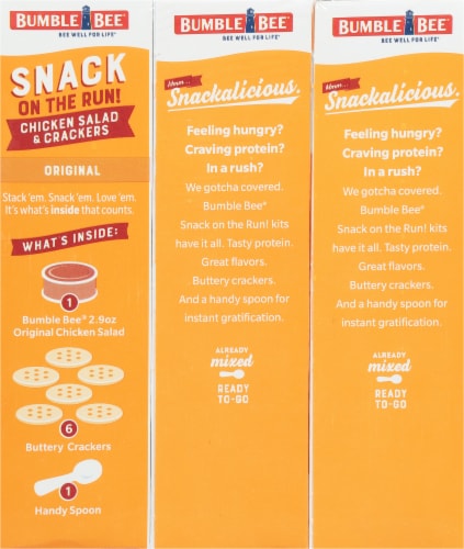 Bumble Bee® Snack on The Run Chicken Salad Perspective: left