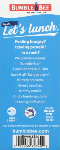 Bumble Bee® Lunch on the Run Tuna Salad Kit Perspective: left
