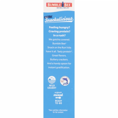 Bumble Bee® Snack On The Run Tuna Salad with Crackers Perspective: left