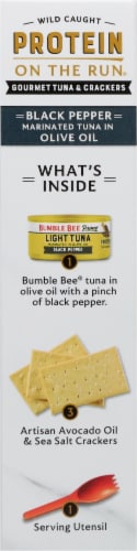 Bumble Bee Prime® Protein on the Run® Tuna Snack Kit Perspective: left