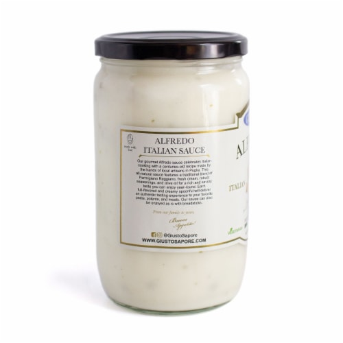 Giusto Sapore® Italian Alfredo Sauce Perspective: left