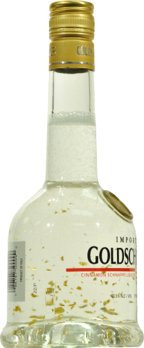 Goldschlager Cinnamon Schnapps Perspective: left