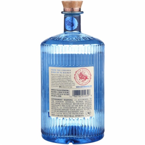 Drumshanbo Gunpowder Irish Gin Perspective: left