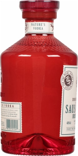 Drumshanbo Sausage Tree Irish Vodka Perspective: left