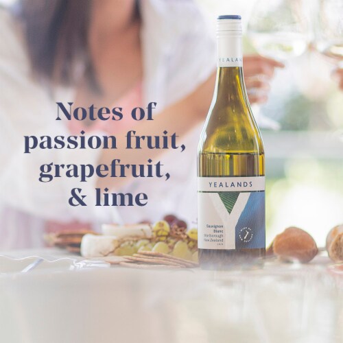 Yealands Sauvignon Blanc White wine Perspective: left