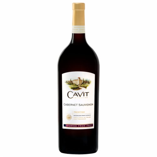 Cavit Cabernet Sauvignon Red Wine Perspective: left