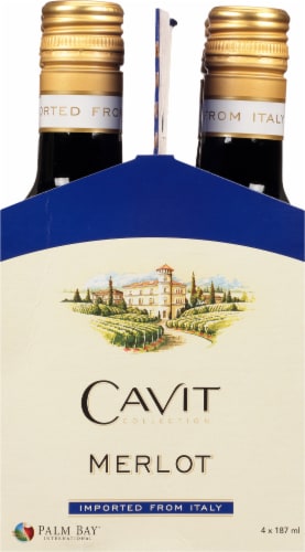 Cavit Collection Merlot Perspective: left