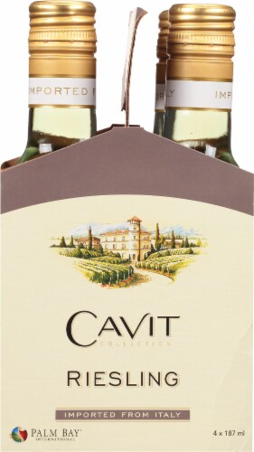 Cavit Riesling Perspective: left